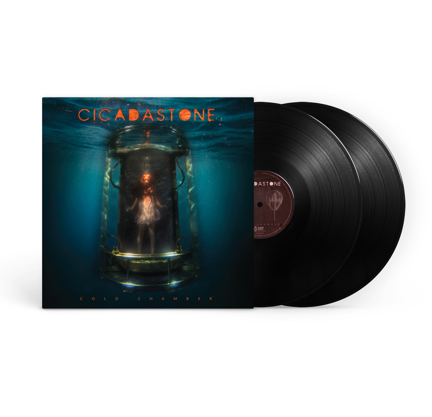 Cicadastone - Cold Chamber - Black 12" Double LP