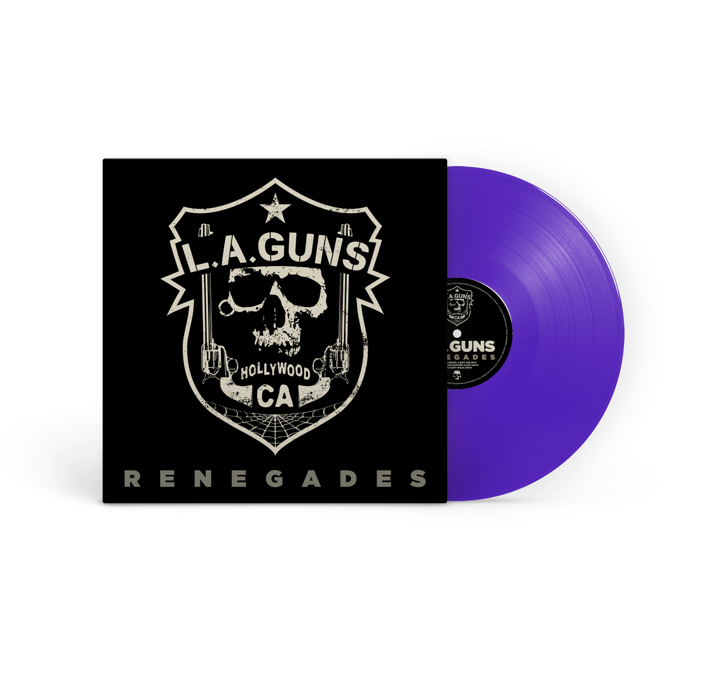 L.A. Guns - Renegades - Purple 12" LP