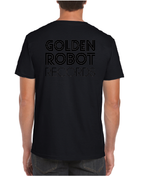 Robot Designs - Black GRR Logo Tee (2022 Version)