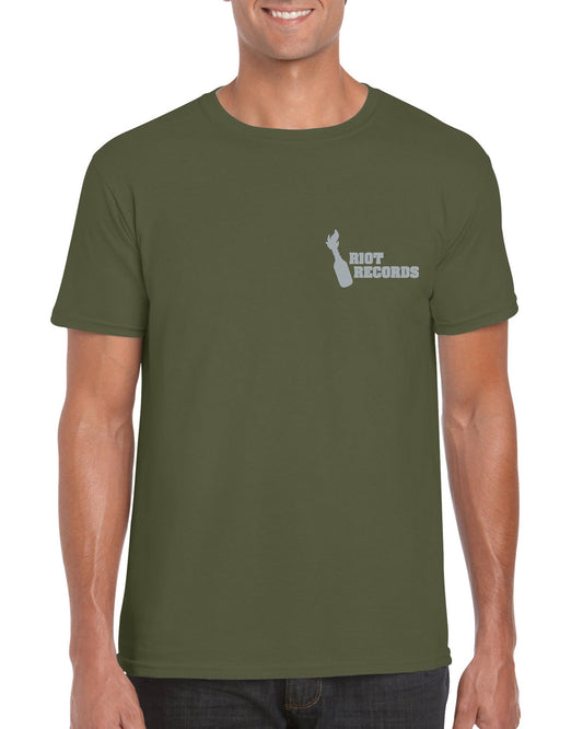 Robot Designs - Riot Records Crew Neck Tee (2020 Design)