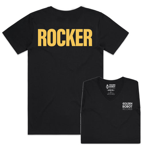 Robot Designs - 'ROCKER' V-Neck Tee (2017 Design)