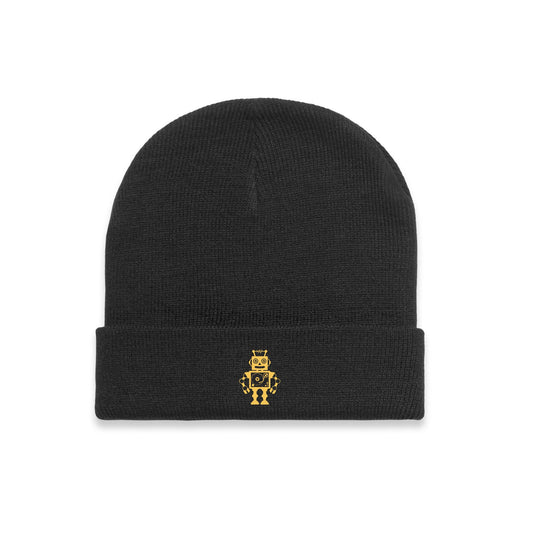 Robot Designs - The OG Black GRR Beanie