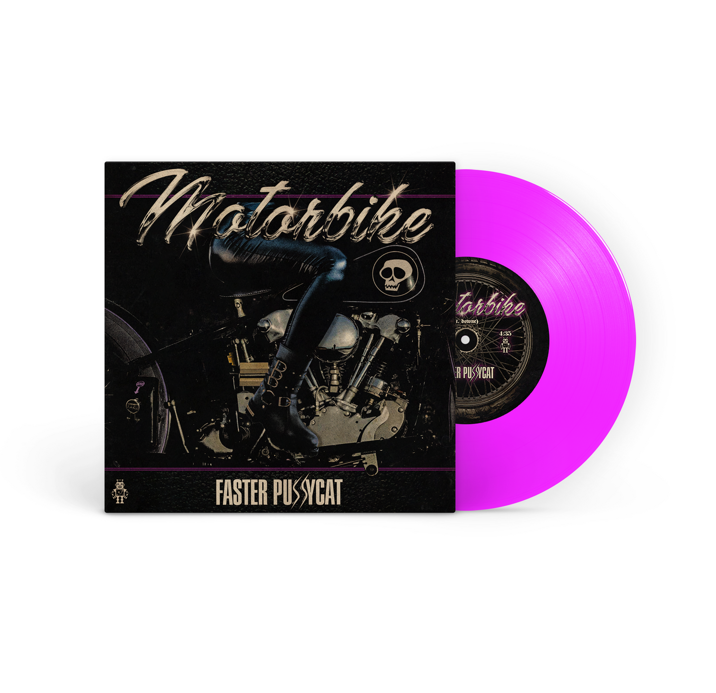 Faster Pussycat - Motorbike / Don't Change - Purple 7" Vinyl (Limited Edition)