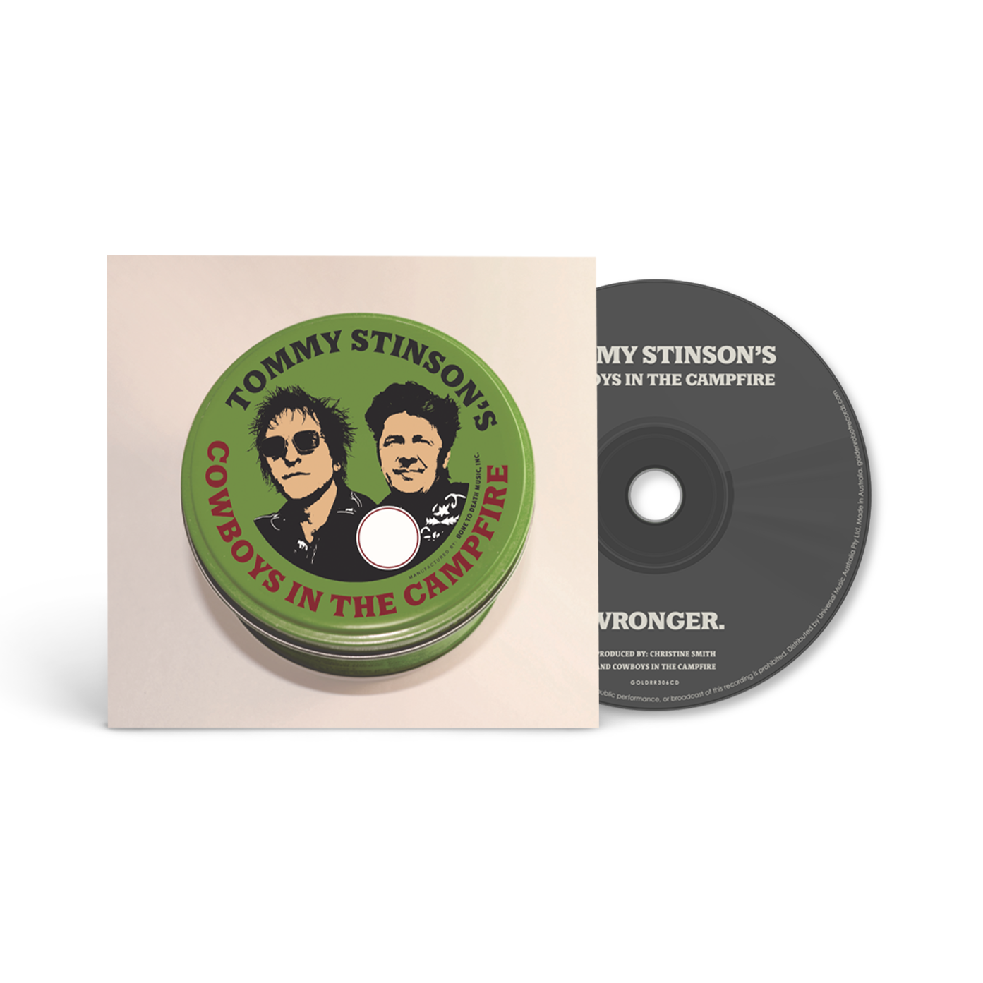 Tommy Stinson's Cowboys in the Campfire - Wronger - CD