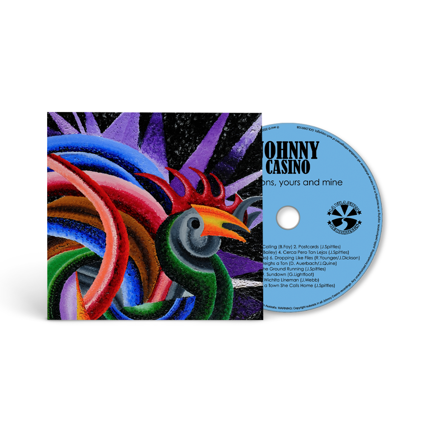 Johnny Casino - Vibrations, yours and mine - CD