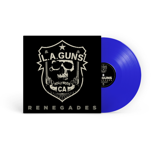L.A. Guns - Renegades - Blue 12" LP