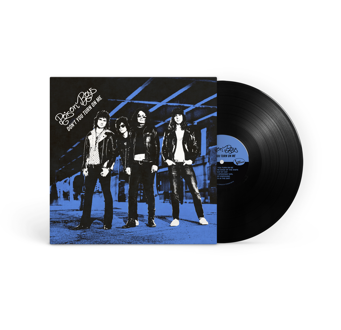 Poison Boys - Don't You Turn On Me - Black 12" LP