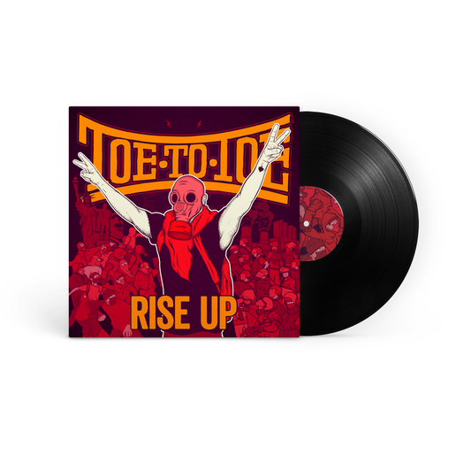 Toe to Toe - Rise Up - Black 12" LP